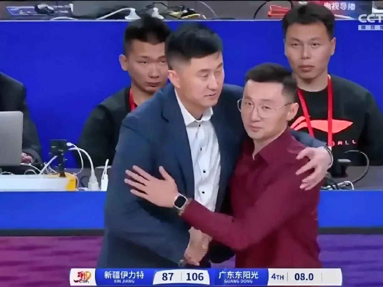 广东队士气高涨，准备面对新疆男篮