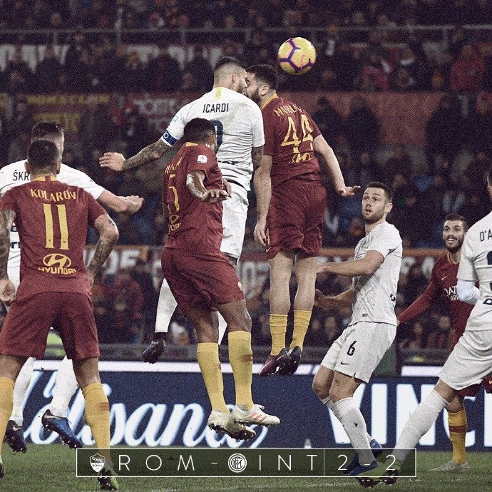 关于罗马主场3-3逼平国米,展现实力的信息 关于罗马主场3-3逼平国米,展现实力的信息